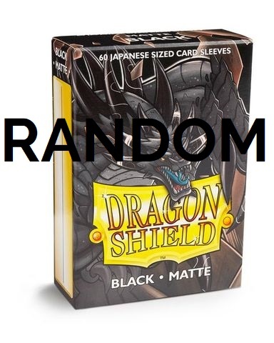 Dragon Shield Sleeves - Matte - Japanese Size - Random Color - 60 count